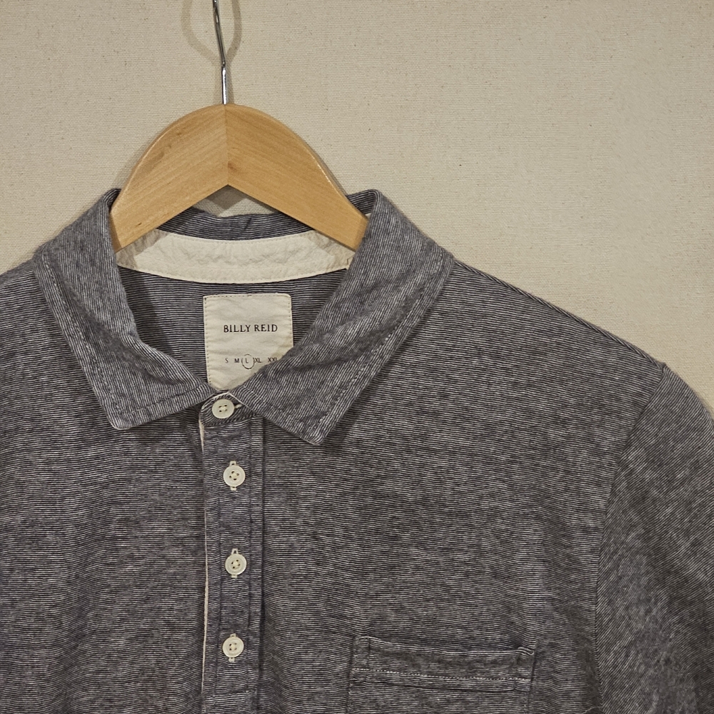 Billy Reid Pocket Polo L
